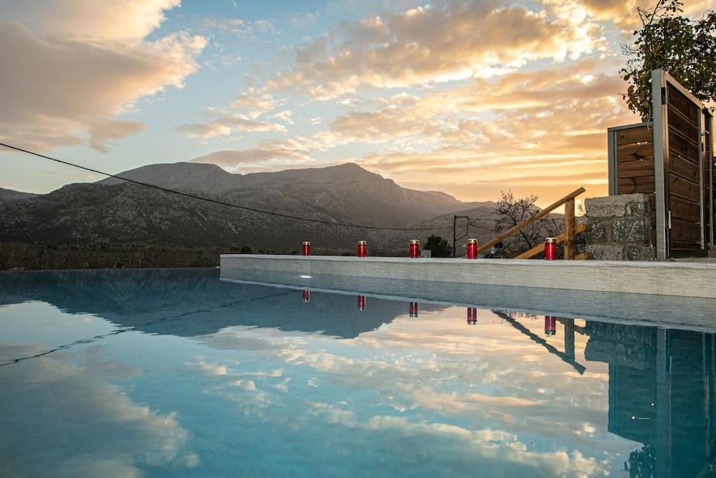 Lasithi Luxury Villa Mesa Lasithi Extérieur photo